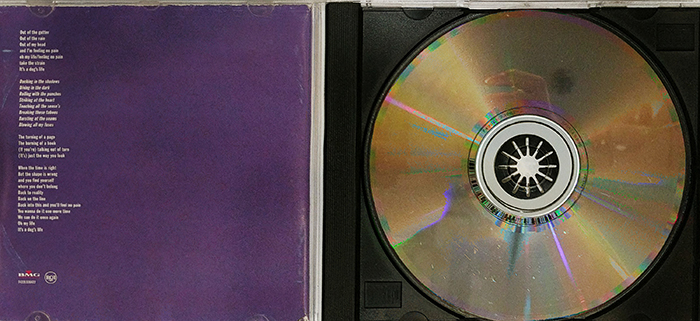 DEEP PURPLE - PURPENDICULAR - VINTAGE CLASSIC HARD ROCK, HEAVY METAL - BACK CD