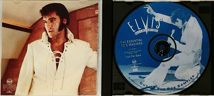 ELVIS - WALK A MILE ON MY SHOES - VINTAGE CLASSIC ROCK MUSIC - FRONT CD