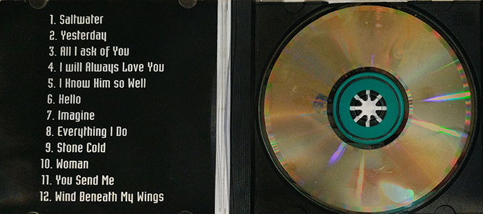 GEOFF ROWELL - GUITAR BALLADS - VINTAGE CLASSIC GUITAR INSTRUMENTAL MUSIC - BACK CD