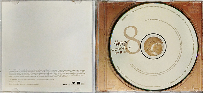 HONEYZ - WONDER NO 8 - VINTAGE CLASSIC HIP HOP, FUNK, SOUL MUSIC - FRONT CD