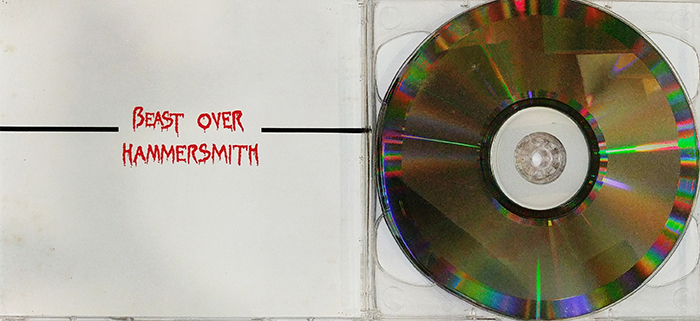 IRON MAIDEN - BEAST OVER HAMMERSMITH - VINTAGE CLASSIC HEAVY METAL MUSIC - BACK CD2