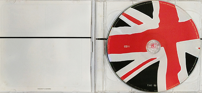 IRON MAIDEN - BEAST OVER HAMMERSMITH - VINTAGE CLASSIC HEAVY METAL MUSIC - FRONT CD1