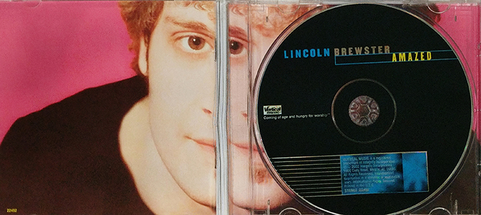 LINCOLN BREWSTER - AMAZED - VINTAGE CLASSIC MODERN WORSHIP MUSIC - FRONT CD