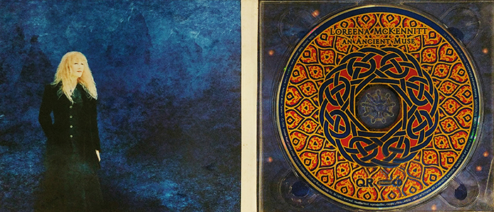 LOREENA MCKENNITT - AN ANCIENT MUSE - WORLD MUSIC, FOLK MUSIC - FRONT CD