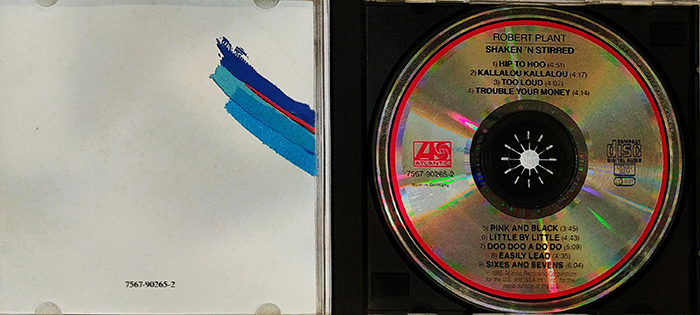 ROBERT PLANT - SHAKEN AND STIRRED - VINTAGE CLASSIC ROCK, NEW WAVE, POST-PUNK, ALTERNATIVE ROCK MUSIC - FRONT CD