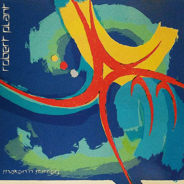 ROBERT PLANT - SHAKEN AND STIRRED - VINTAGE CLASSIC ROCK, NEW WAVE, POST-PUNK, ALTERNATIVE ROCK MUSIC - FRONT COVER