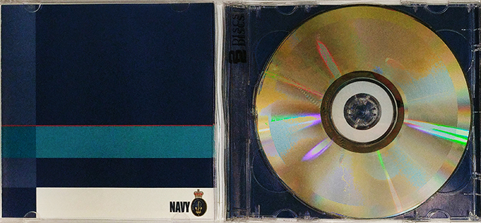 ROYAL AUSTRALIAN NAVY BAND - ALL HANDS ON DECK - VINTAGE CLASSIC INSTRUMENTAL - BACK CD1