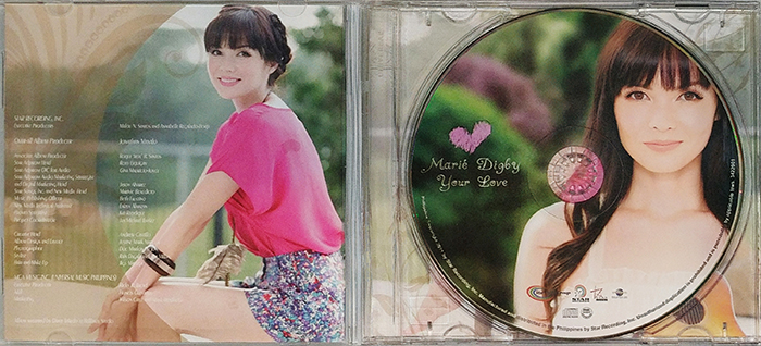SYOKSYOKSONGSONG, MARIE DIGBY, YOUR LOVE, VINTAGE CLASSIC, American, singer, songwriter, guitarist, pianist, POP MUSIC, FRONT CD