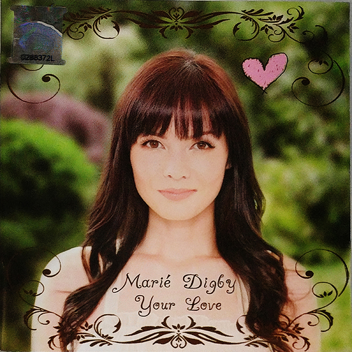 SYOKSYOKSONGSONG, MARIE DIGBY, YOUR LOVE, VINTAGE CLASSIC, American, singer, songwriter, guitarist, pianist, POP MUSIC, FRONT COVER