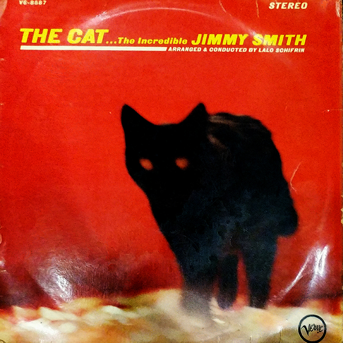 THE CAT THE INCREDIBLE JIMMY SMITH - METRO GOLDWYN MAYER RECORD, VINTAGE CLASSIC JAZZ AMERICAN MUSIC 1964 - FRONT COVER RECORD
