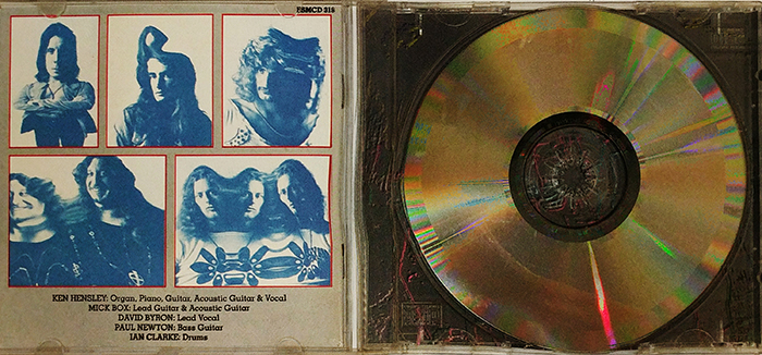 URIAH HEEP - LOOK AT YOURSELF - VINTAGE CLASSIC HARD ROCK, HEAVY METAL, PROGRESSIVE ROCK, PSYCHEDELIC ROCK MUSIC - BACK CD