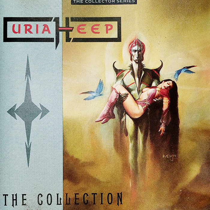 URIAH HEEP - THE COLLECTION - VINTAGE CLASSIC HARD ROCK, HEAVY METAL, PROGRESSIVE ROCK, PSYCHEDELIC ROCK MUSIC - FRONT COVER