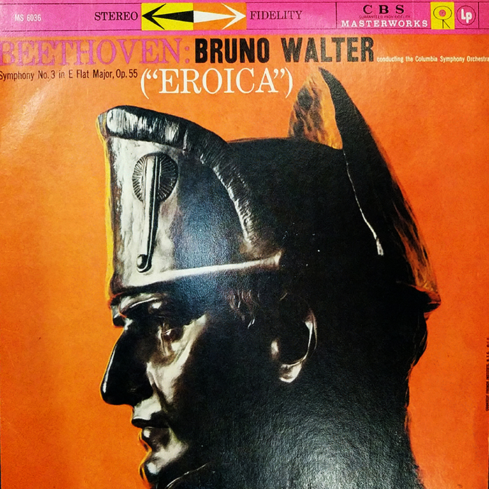 BEETHOVEN BRUNO WALTER EROICA - VINTAGE CLASSIC - FRONT COVER
