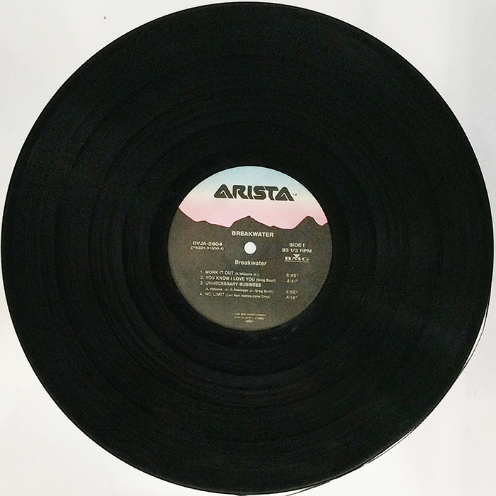 SYOKSYOKSONGSONG, Breakwater, Breakwater, BMG RECORDS, JAPAN, 1996, VINTAGE CLASSIC FUNK, SOUL MUSIC, SIDE ONE RECORD