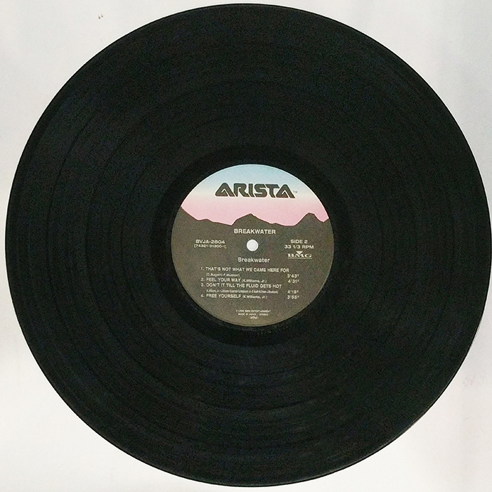 SYOKSYOKSONGSONG, Breakwater, Breakwater, BMG RECORDS, JAPAN, 1996, VINTAGE CLASSIC FUNK, SOUL MUSIC, SIDE TWO RECORD