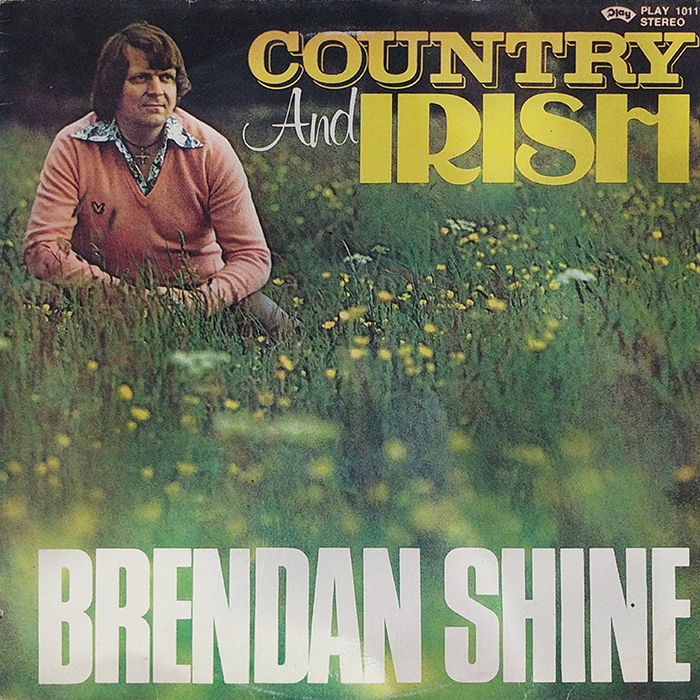 SYOKSYOKSONGSONG, Brendan Shine, Country And Irish, PLAY RECORDS, UK, 1975, VINTAGE CLASSIC Folk, World, Country MUSIC, FRONT COVER RECORD