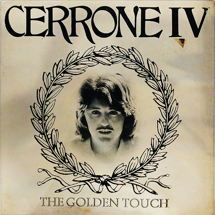 SYOKSYOKSONGSONG, CERRONE IV, THE GOLDEN TOUCH, MALLIGATOR RECORDS, CBS, US, 1978, VINTAGE CLASSIC DISCO MUSIC, FRONT COVER RECORD