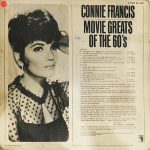 Connie Francis	– Movie Greats Of The 60s