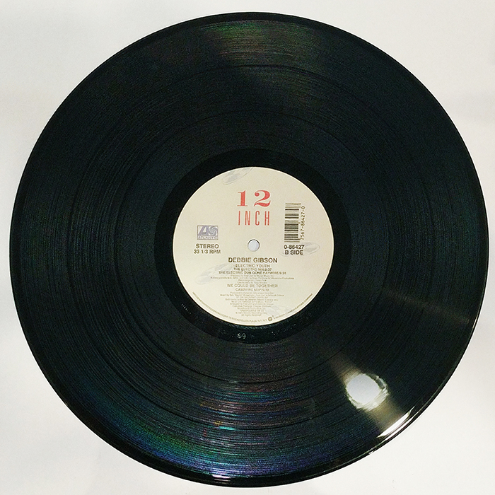 SYOKSYOKSONGSONG, Debbie Gibson, Electric Youth, Atlantic RECORDS, US, 1989, VINTAGE CLASSI FEMALE, Electronic, Pop MUSIC, SIDE B RECORD