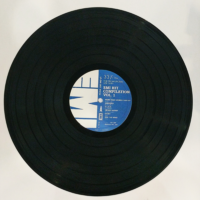 SYOKSYOKSONGSONG, EMI HIT, COMPLILATION VOL 1, EMI RECORDS, MALAYSIA, 1991, VINTAGE CLASSIC POP MUSIC, SIDE A RECORD