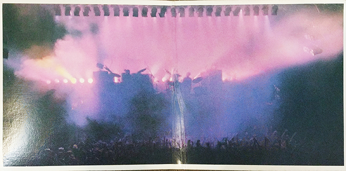 SYOKSYOKSONGSONG, Genesis, Three Sides Live, Atlantic RECORDS, US, 1982, VINTAGE CLASSIC POP, ROCK MUSIC, CENTER COVER RECORD