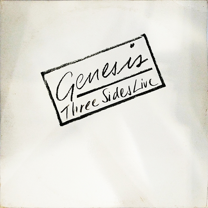 SYOKSYOKSONGSONG, Genesis, Three Sides Live, Atlantic RECORDS, US, 1982, VINTAGE CLASSIC POP, ROCK MUSIC, FRONT COVER RECORD