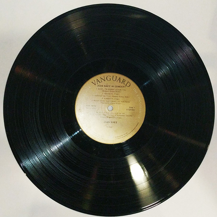 SYOKSYOKSONGSONG, Joan Baez, In Concert, Vanguard RECORDS, UK, 1971, VINTAGE CLASSIC ROCK MUSIC, SIDE ONE RECORD