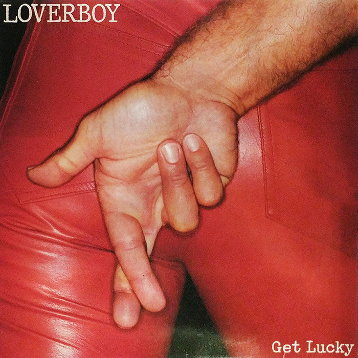 SYOKSYOKSONGSONG, Loverboy , Get Lucky, Columbia RECORDS, US, 1981, VINTAGE CLASSIC ROCK, POP MUSIC, FRONT COVER RECORD