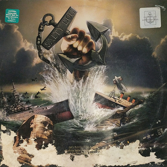 SYOKSYOKSONGSONG, Salty Dog, Every Dog Has Its Day, Geffen Records, US, 1990, VINTAGE CLASSIC ROCK MUSIC, FRONT COVER RECORD