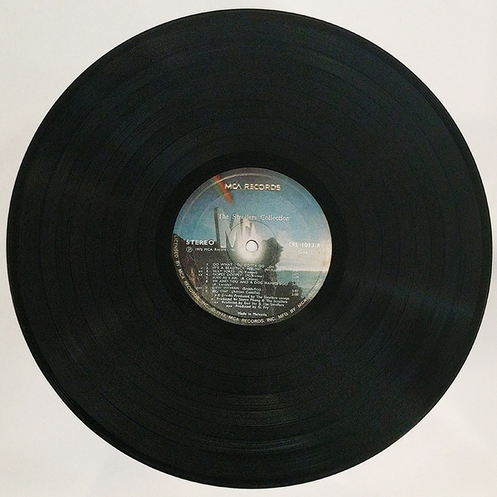 SYOKSYOKSONGSONG, THE STROLLERS, THE STROLLERS COLLECTION, MCA RECORDS, MALAYSIA, 1975, VINTAGE CLASSIC, POP, ROCK MUSIC, SIDE ONE RECORD
