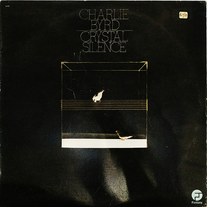 SYOKSYOKSONGSONG, charlie byrd, crystal silence, FANTASY RECORDS, us, 1973, VINTAGE CLASSIC JAZZ MUSIC, FRONT COVER RECORD