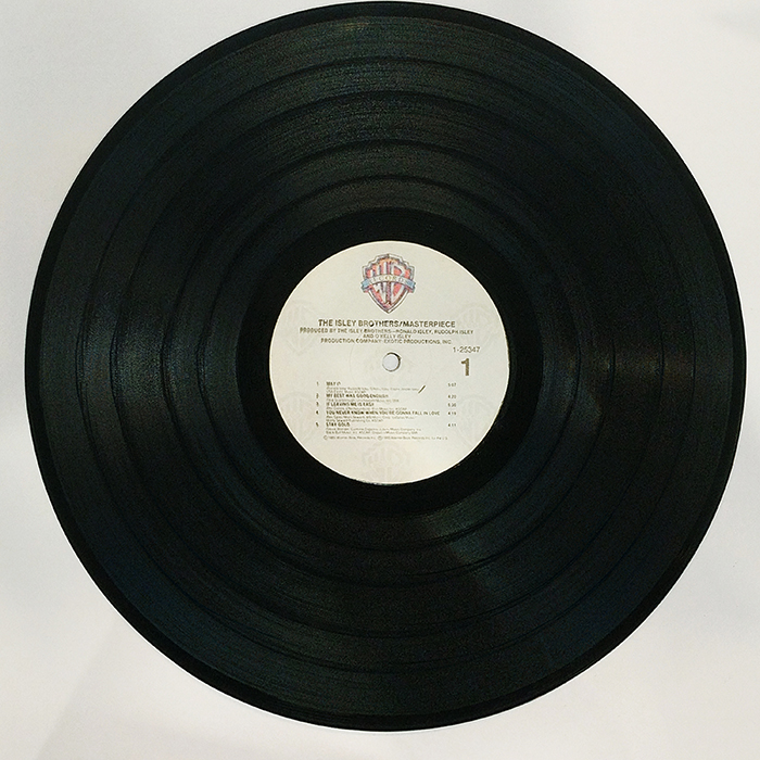 SYOKSYOSKSONGSONG, Warner Bros RECORD, THE ISLEY BROTHER, MASTERPIECE, VINTAGE CLASSIC SOUL MUSIC, US, 1985, SIDE ONE RECORD