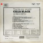 CILLA BLACK – YOU ARE MY WORLD 12 BIG HITS